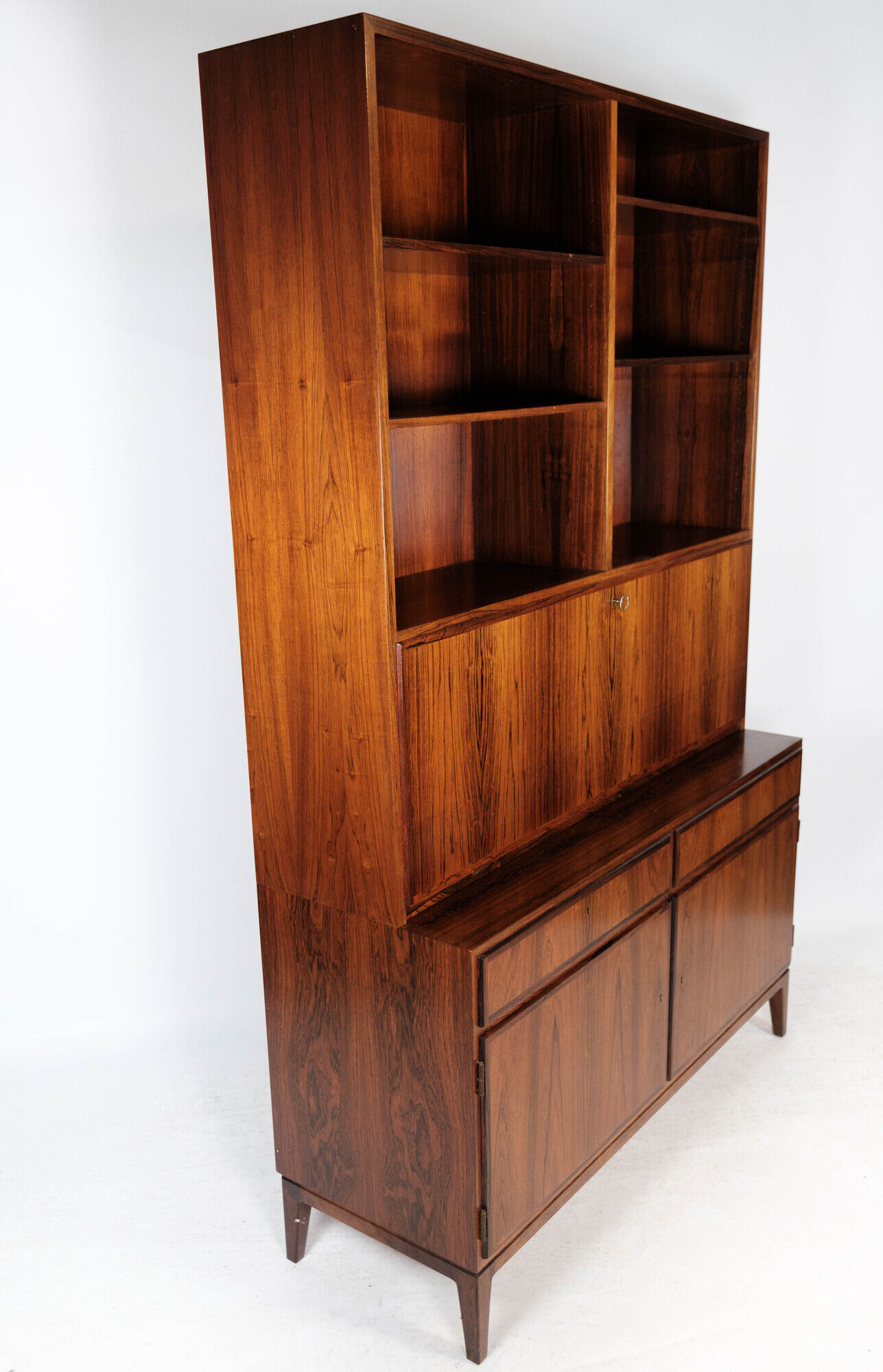 Secretaire in rosewood of danish design from the 1960s