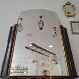 Large art deco mirror to stand