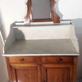 Toilet furniture, hairdresser 1900 marble
