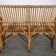 Vintage rattan Belse 8, Dutch Design, 1950, 2-seater sofa