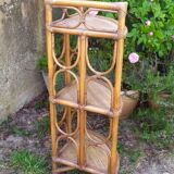 Rattan shelf