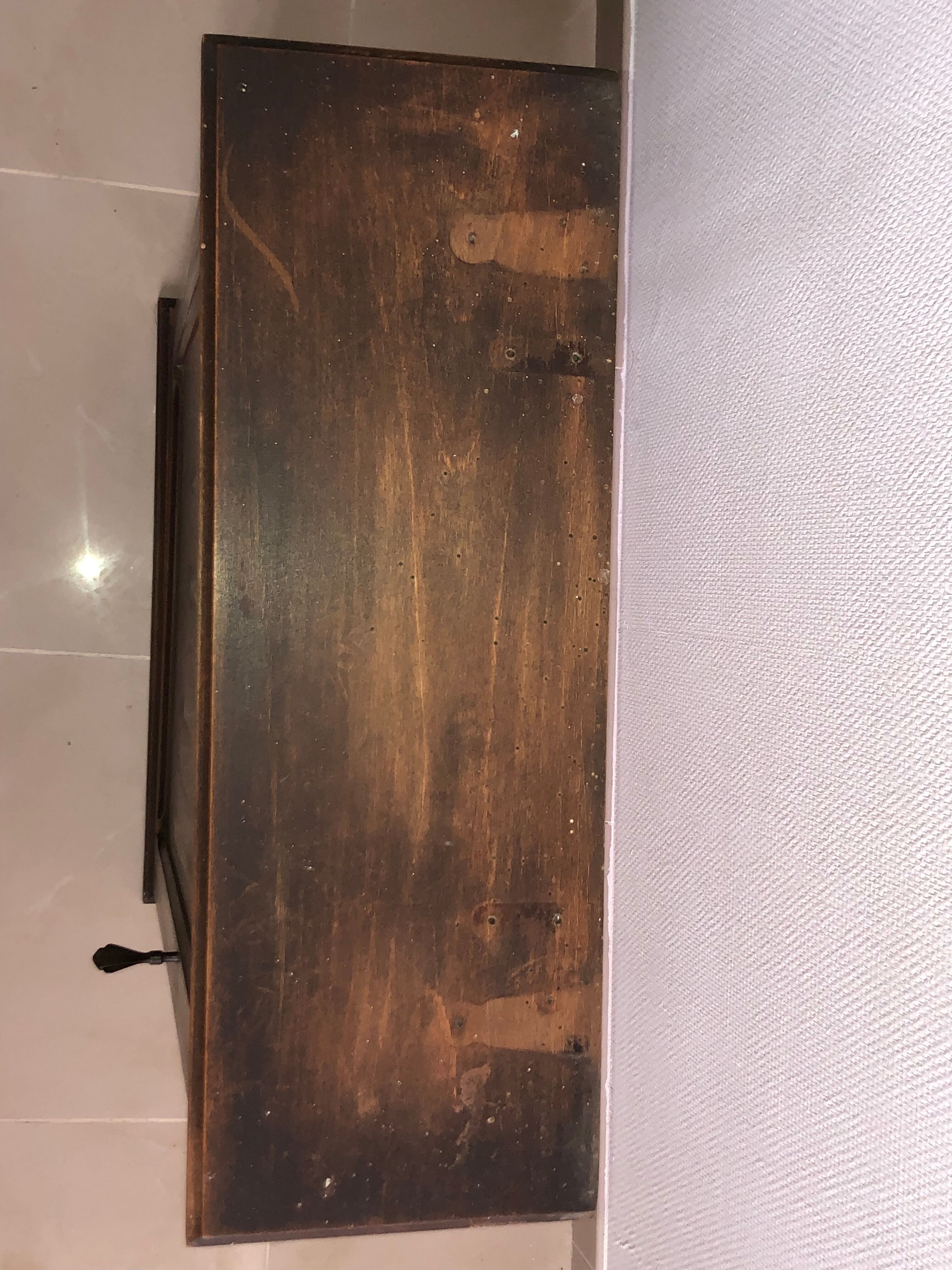 Vintage wooden medicine cabinet