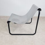 Chauffeuse en acier inoxydable de Patrick Gingembre 1970