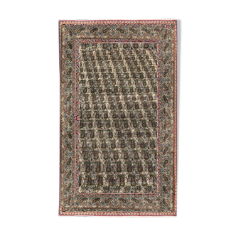 Tapis d'orient iran persan kirman fait mai 3.00 x 4.00 cm-signé  Rashid Farokhi