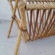 Rattan magazine rack