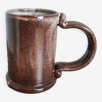 Mug cup Sandstone from Puisaye Arts-Céram 50s