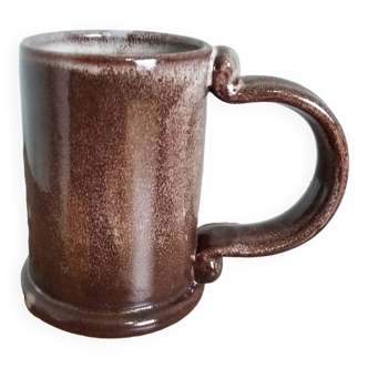Mug cup Sandstone from Puisaye Arts-Céram 50s