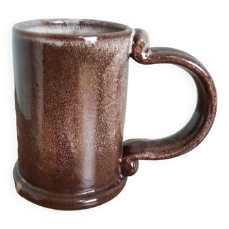 Mug tasse Grès de Puisaye Arts-Céram années 50