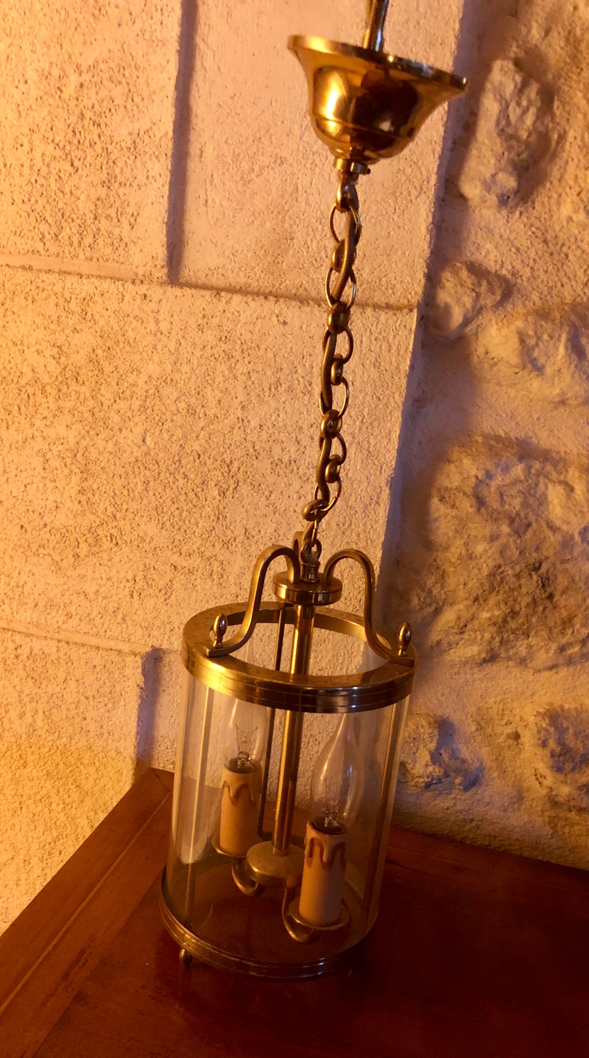 Lantern 2 Louis XVI style lights