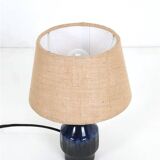 Danish mid-century ceramic table lamp by Ernst Nielsen / Faxe / 1960s / 1970s