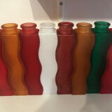 Ikea vintage set of eight Skämt vases