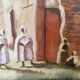 Ancient oriental landscape painting, signed' early 20th century