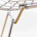 420 Wire Chairs by Harry Bertoia for Knoll International, 1980s, Set of 2