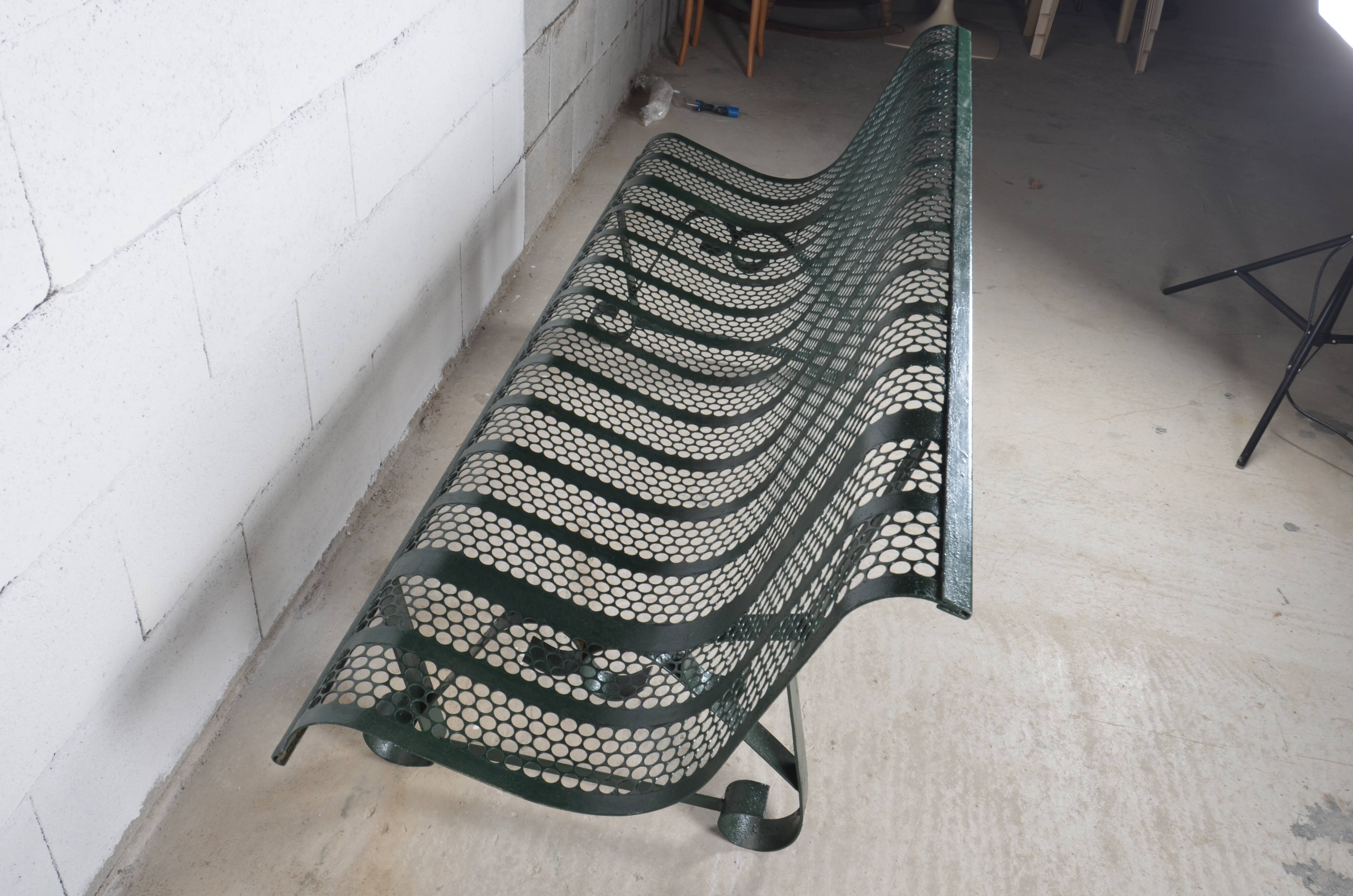 René Malaval Garden Bench