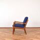 Danish Teak Senator Lounge Chair by Ole Wanscher for Cado, 1960s.