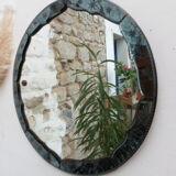 Round Venetian mirror
