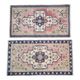 Set of 2 vintage handmade Turkish rugs 55x98 cm