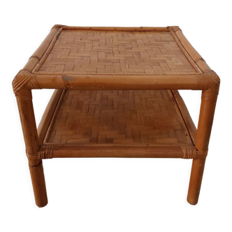 Bamboo coffee table