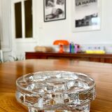 Bougeoir chauffe plat en cristal