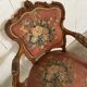 Pair of convertible armchairs