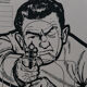 poster poster target silhouette gangster police USA