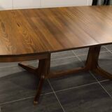 Vintage extendable table Baumann 1970s