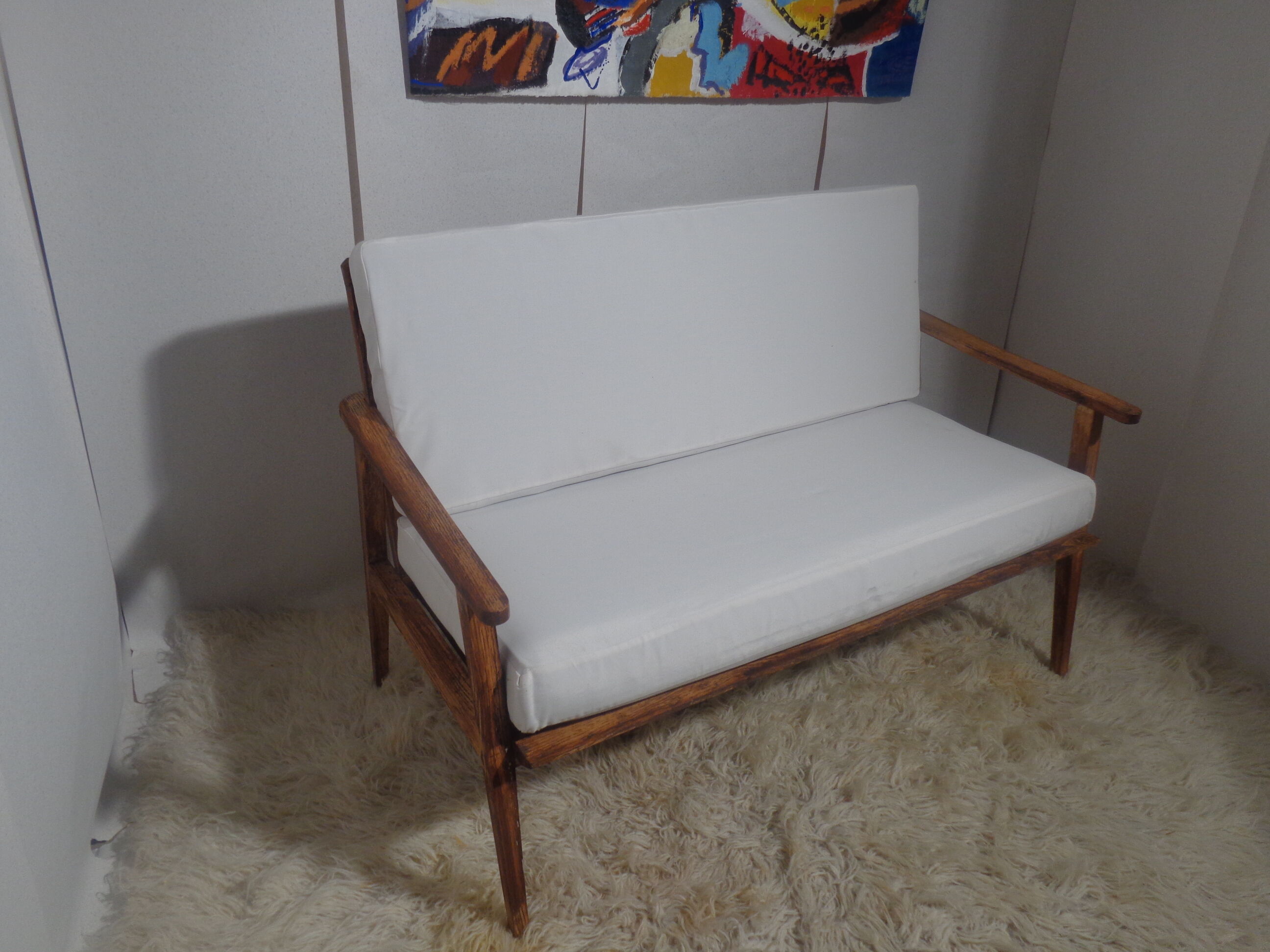 Vintage Scandinavian bench of the years 60