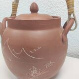 Terracotta teapot