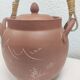 Terracotta teapot