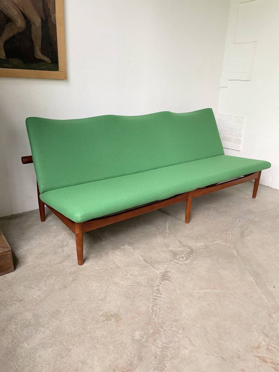Finn Juhl three-seater bench “Japan” model France & Son
