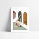 Lust Yoga - tirage d'art (A4) signé ACKEOGH