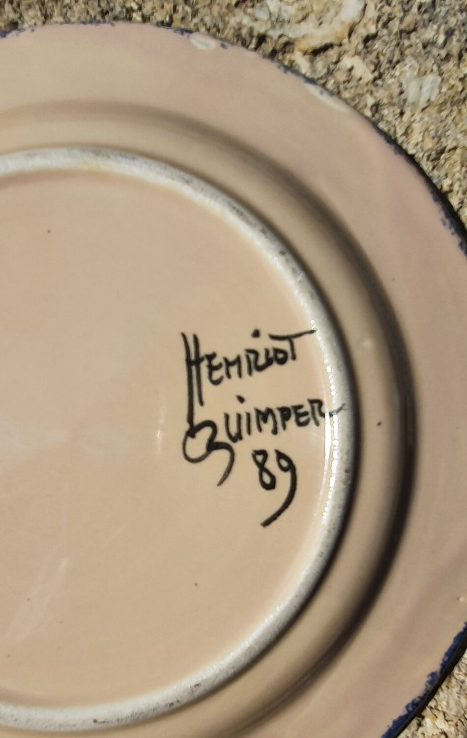 Henriot plate
