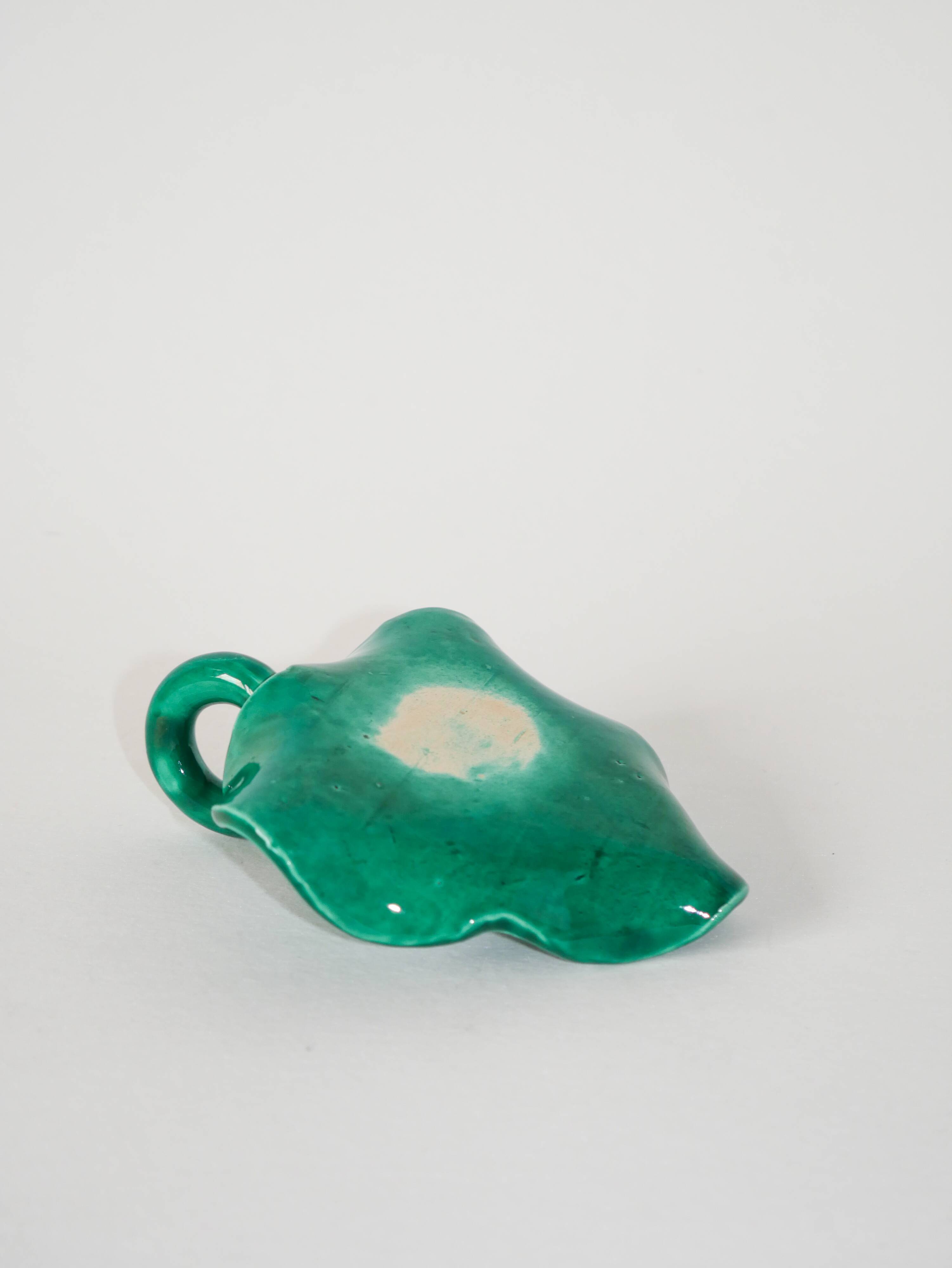 Slip leaf candle holder, 1970