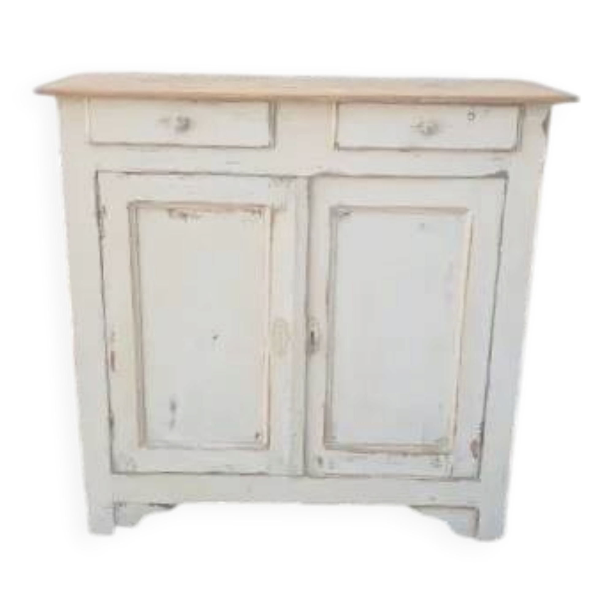 White Parisian buffet