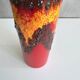 Vase en céramique Scheurich 203-26, poterie ouest-allemande, céramique Fat Lava