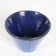 Hand-glazed mid-century plant pot by TDV / 1960s / 1970s