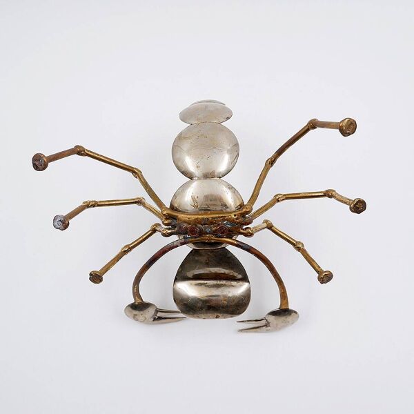 Brass and metal scorpion - 1970s