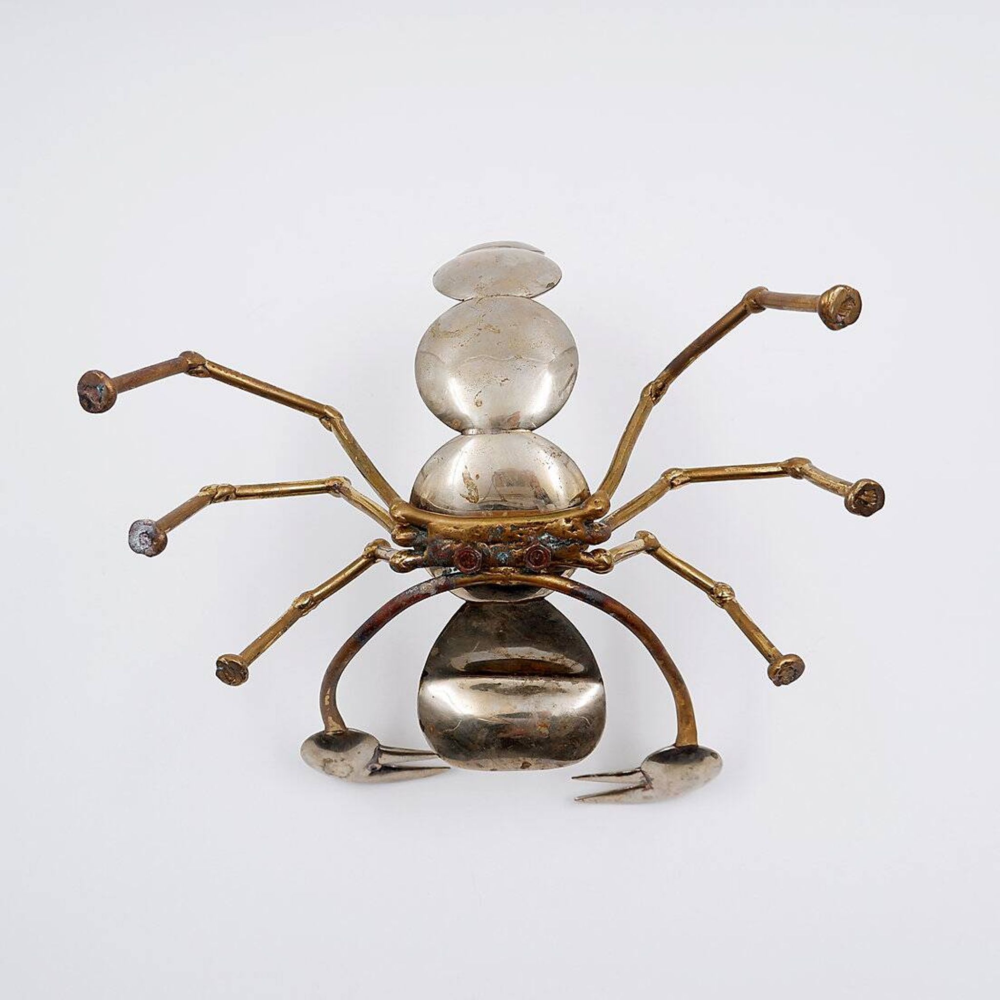 Brass and metal scorpion - 1970s