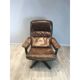 Danish swivel adjustable armchair of the 1970s