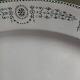 Ancien plat de service k&G Lunéville modèle Laetitia