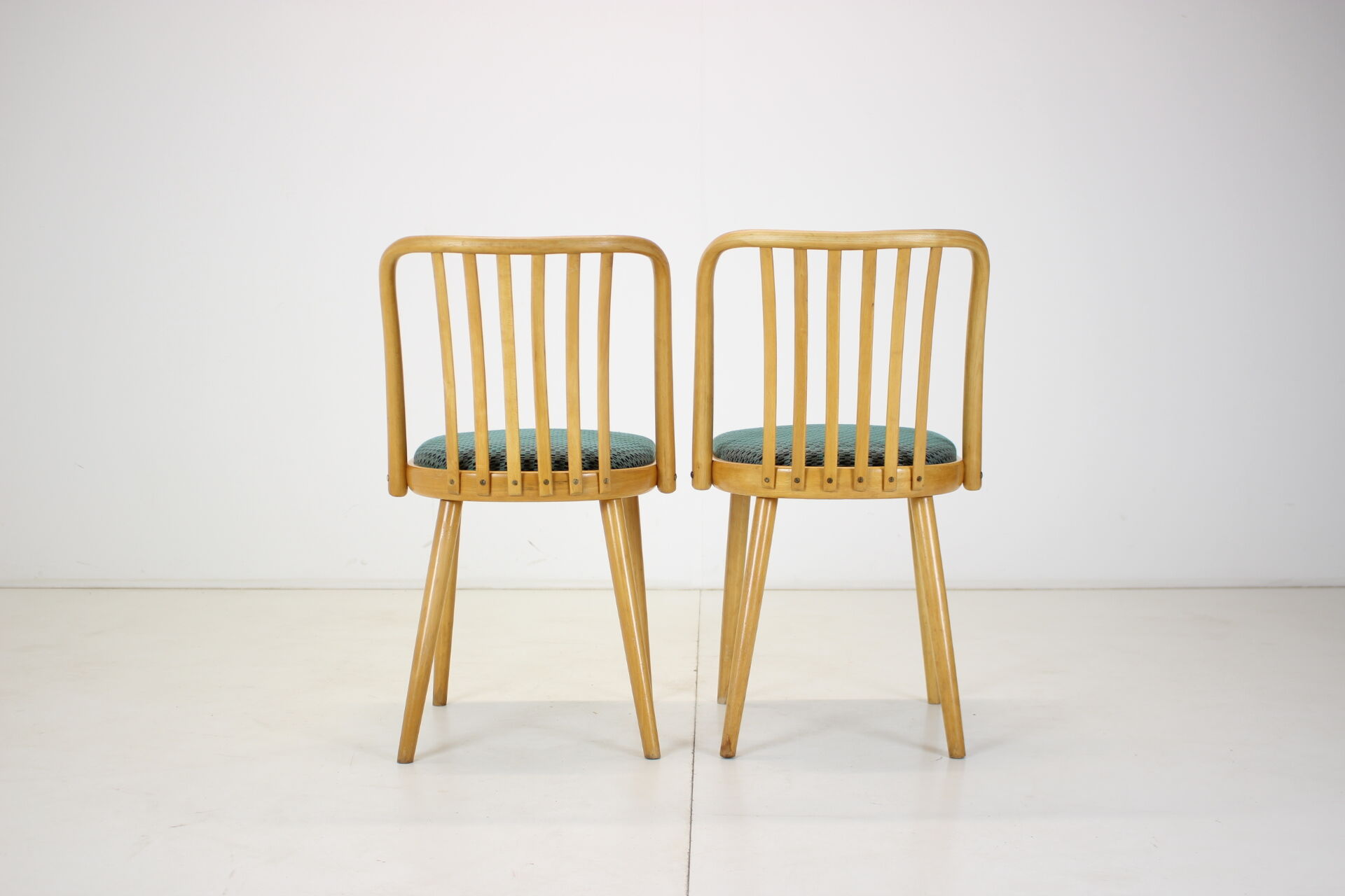 1960s Antonin Suman Set of Four Dining Chairs, Czechoslovakia