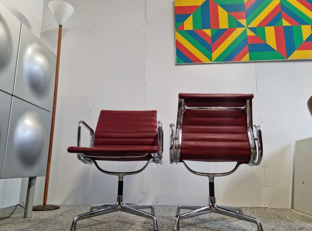 Vitra Charles Eames ea 108 full leather