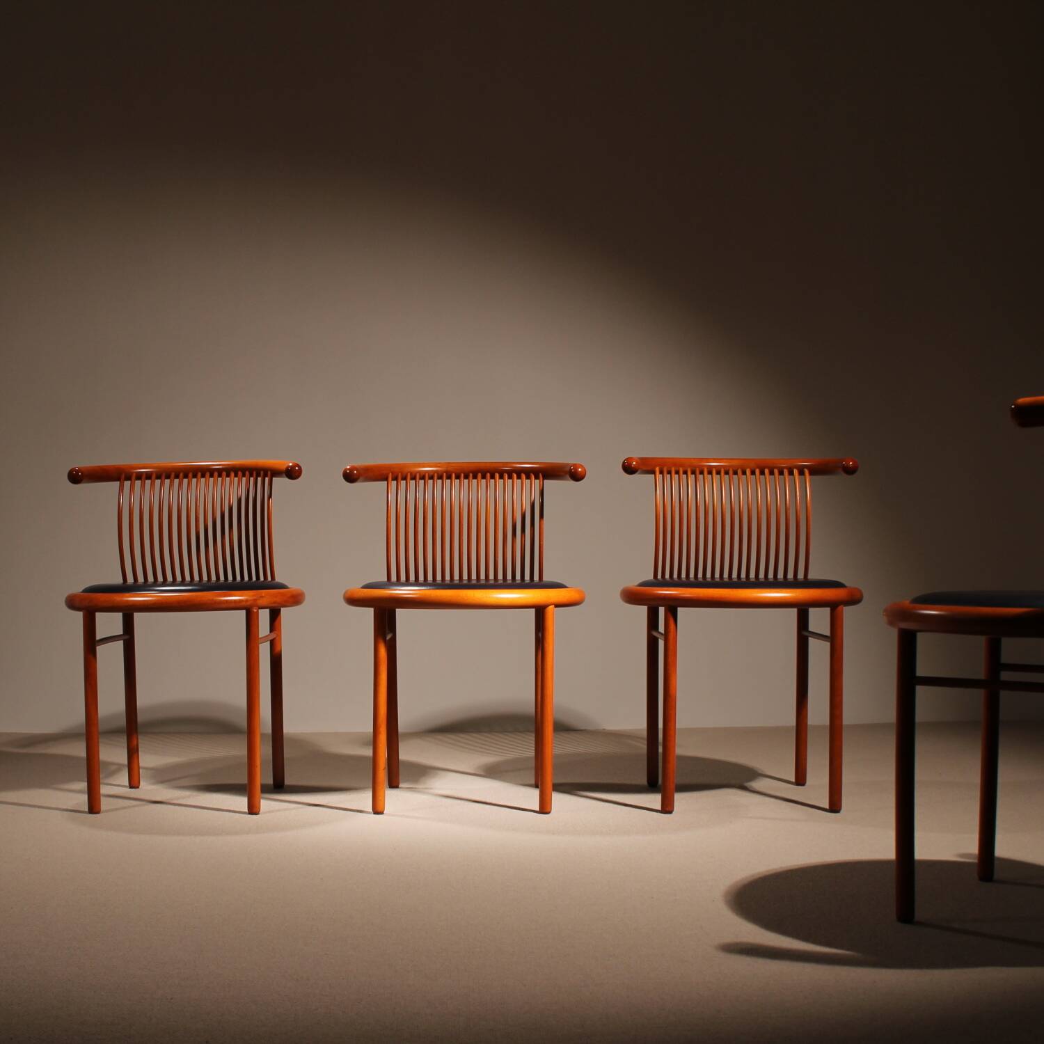 Four ‚Circo‘ Chairs by Jutta & Herbert Ohl for Lübke | Germany 1980s