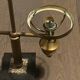 Double lamp fixture in brass, neo-classical style from the 1950s.
