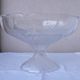 Coupe sur pied en verre