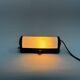 Bakelite and Milk Glass Wall Lamp, Czechoslovakia, 1950's