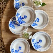 Set of 6 vintage soup plates model Edmond de Saint Amand - Moulin des Loups