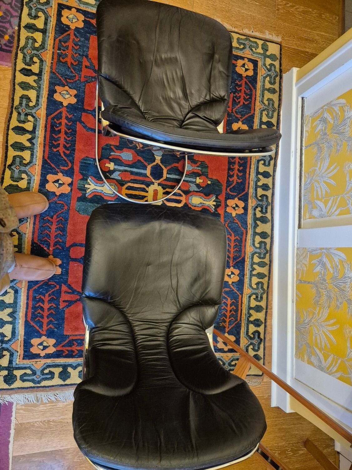 2 chaises Willy Rizzo pour Cidue
