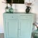 Parisian buffet green mint