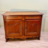 Provençal Buffet In Walnut From Louis XV 18th Century